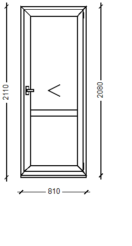 ПластКом СТАНДАРТ: Окно, Ivaper 62 мм, Siegenia Titan, 1340х2170, Белый, Белый